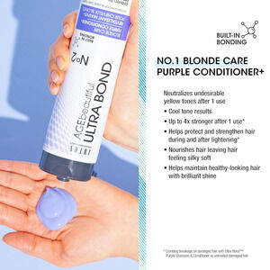 AGE Beautiful Ultra Bond No. 2 Conditioner Purple Conditioner Blonde Care 10 oz